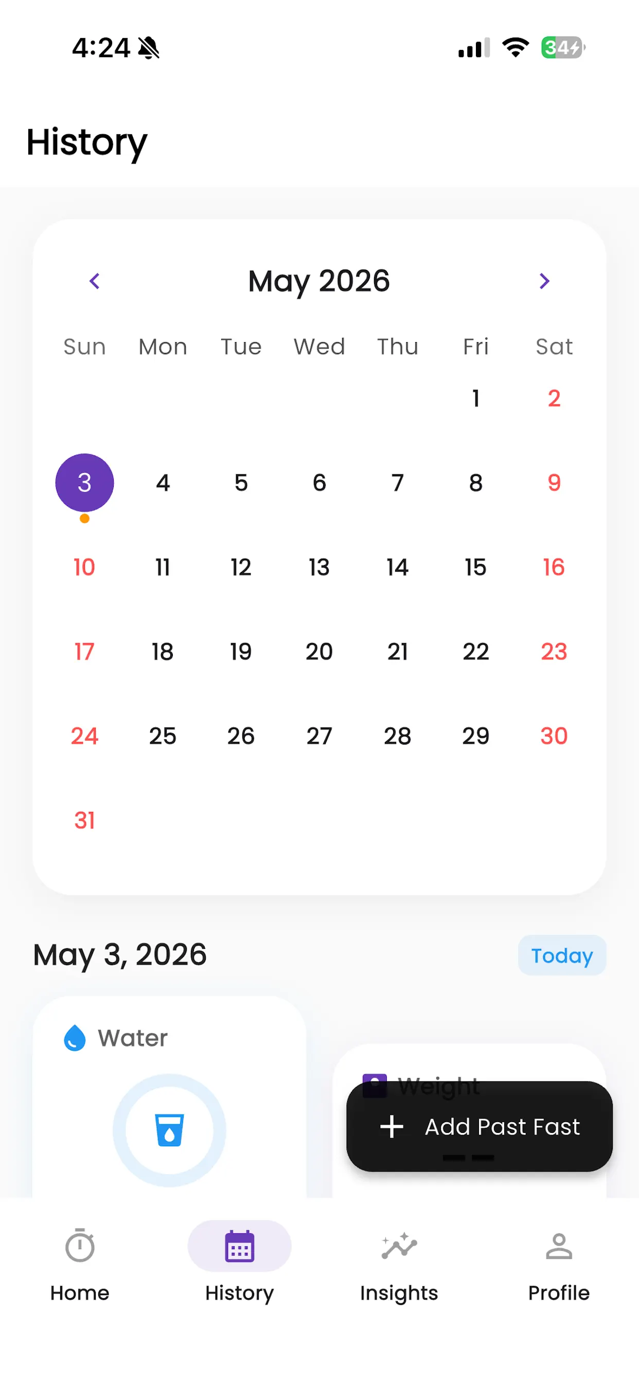 Easy Fast: Fasting Tracker Screenshot 4