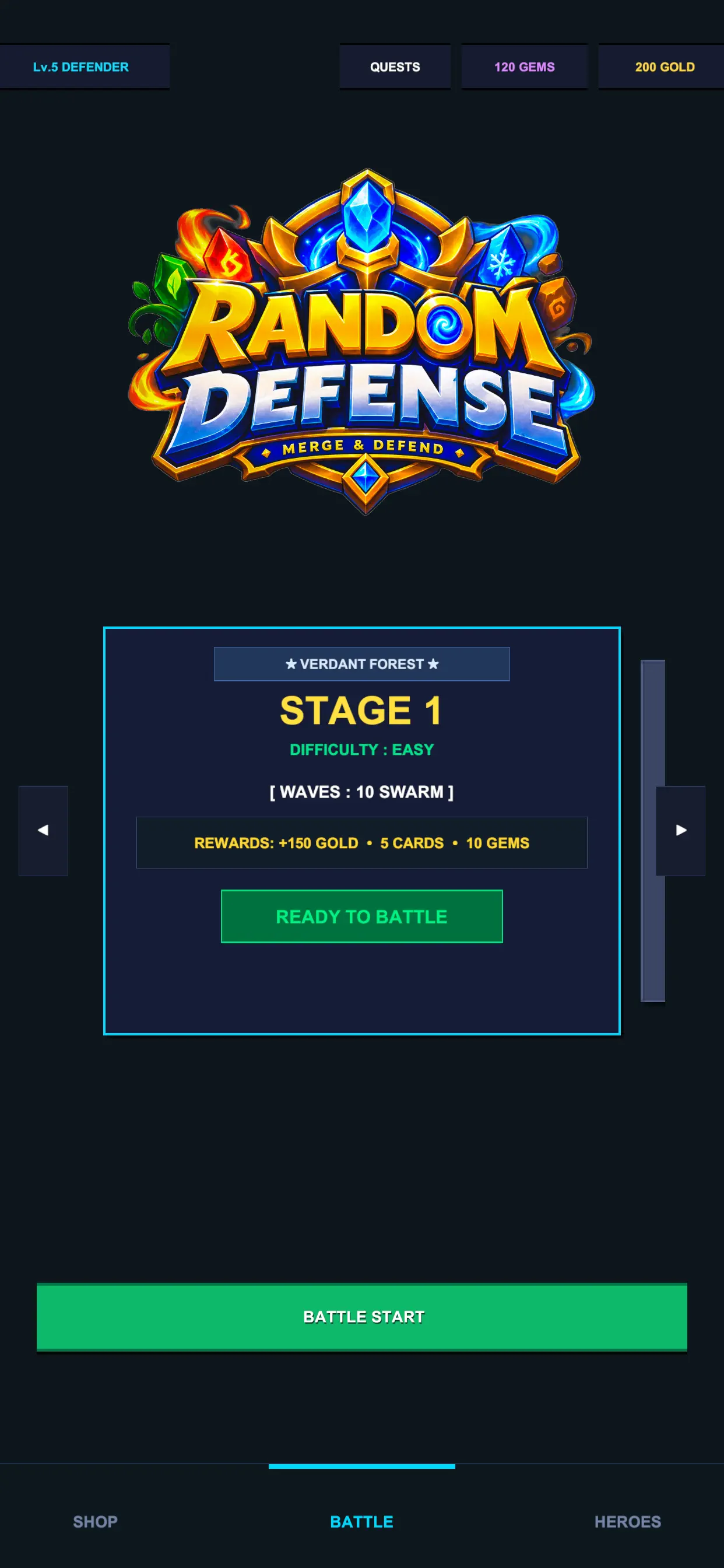 Random Defense Screenshot 2