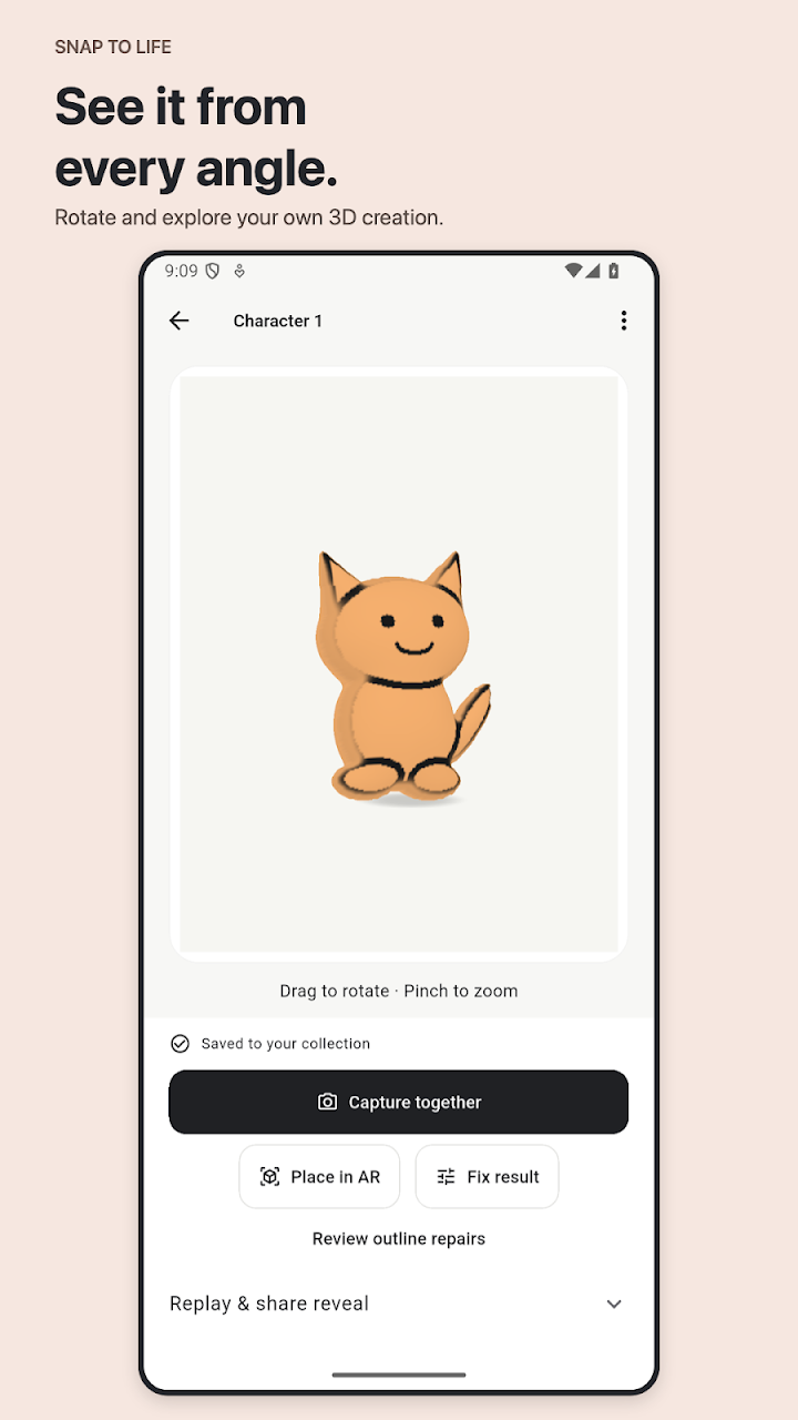 Snap to Life: 3D Characters Screenshot 2