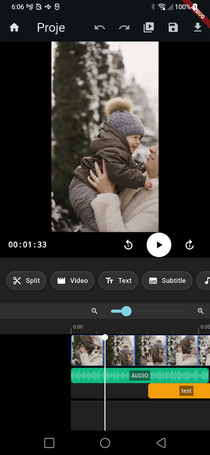 VidiCut: Reel & Video Editor Screenshot 1