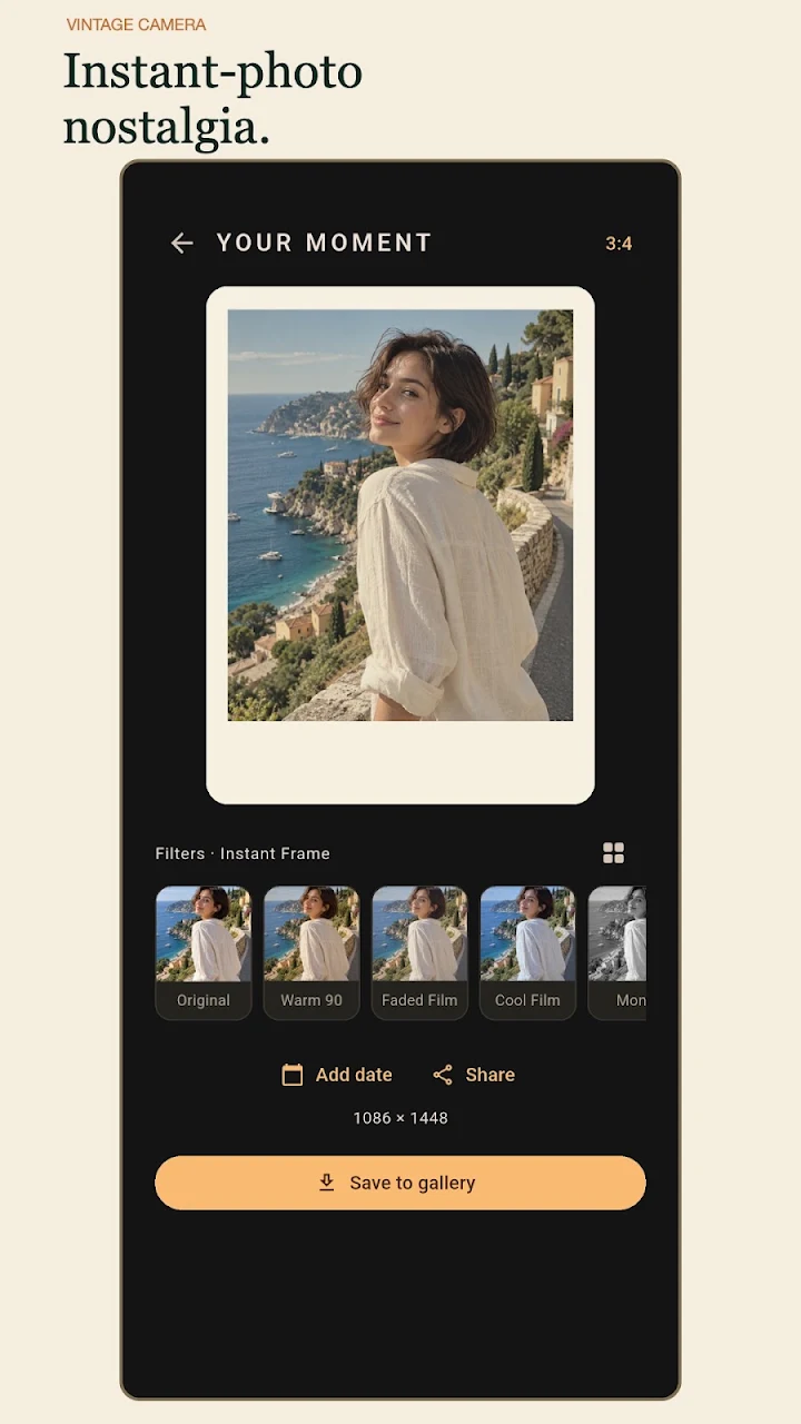 Vintage Camera: Film Filters Screenshot 3