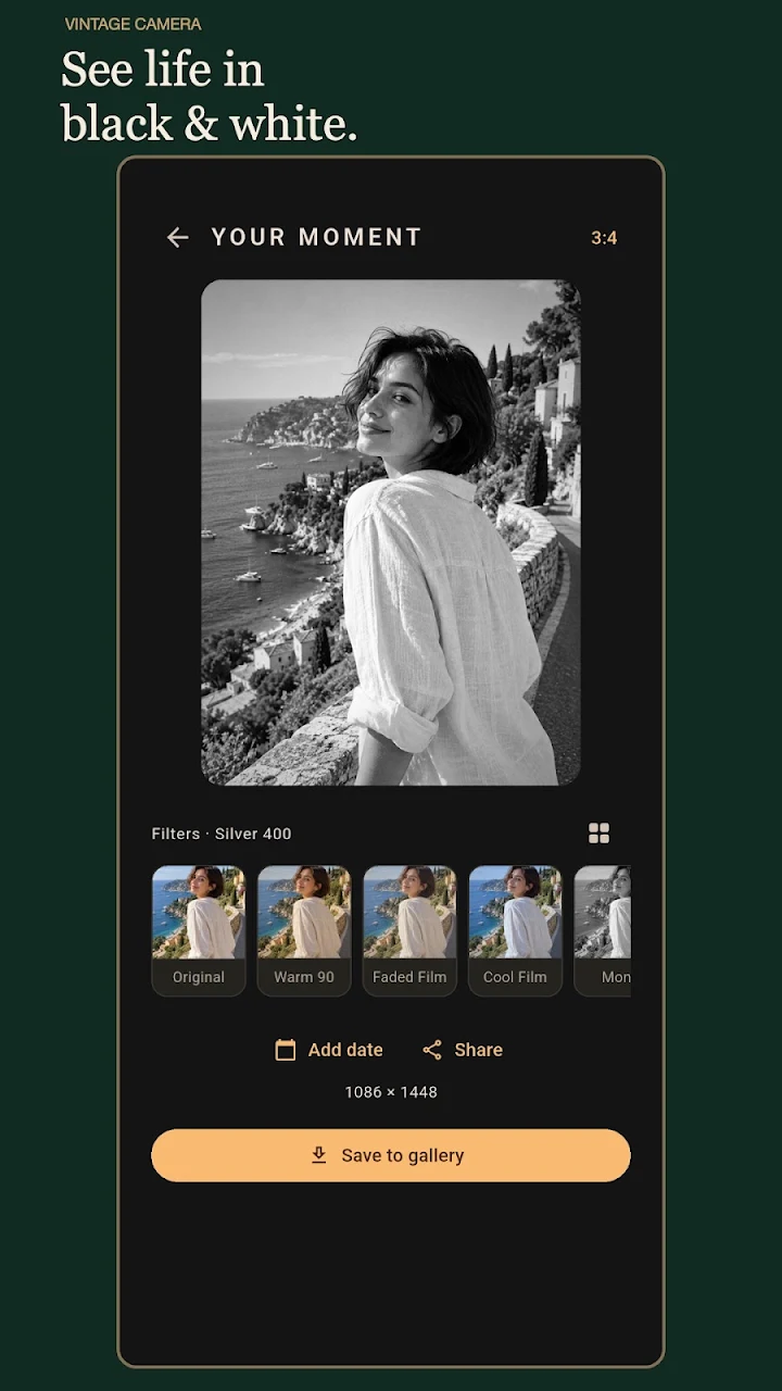Vintage Camera: Film Filters Screenshot 4