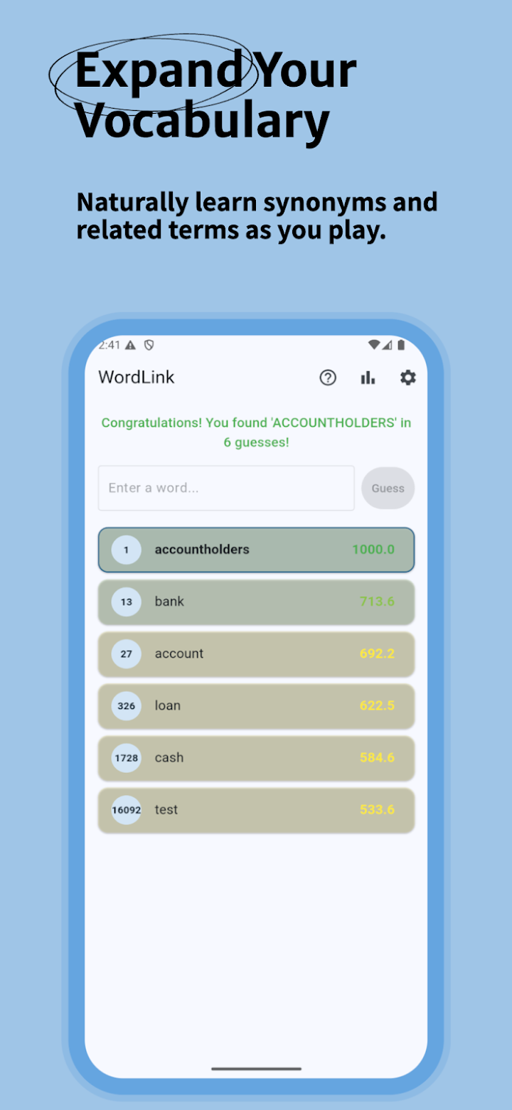 WordLink: Daily Word Puzzle Screenshot 4